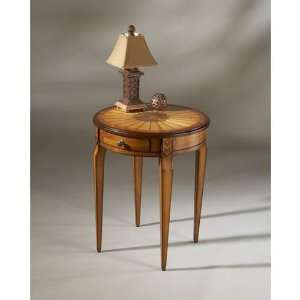  Olive Ash Burl Side Table Furniture & Decor