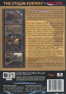THE STALIN SUBWAY RED VEIL Russian Shooter PC Game NEW  