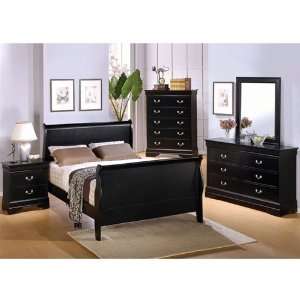   Philippe Sleigh Bedroom Furniture Set   Coaster Co.