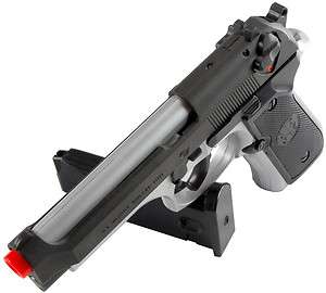 UHC TSD Airsoft Spring Action hand guns Pistols GI M92f UA958 Chrome 