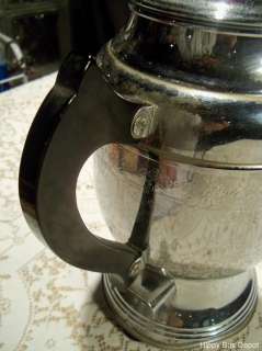 Vintage United Coffee Maker Percolator Pot Deco Styled  