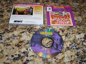 THE OREGON TRAIL 1 I PC XP COMPUTER GAME EXCELLENT  