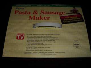 BRAND NEW Ron Popeil Automatic Pasta/Sausage Maker As Seen On TV 