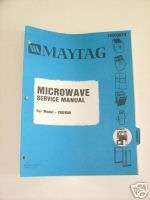 Maytag Microwave Service Manual for Model cme800  