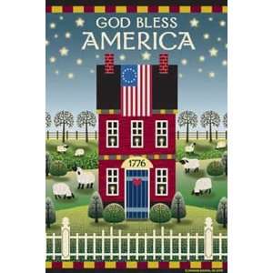  God Bless America Standard Flag Patio, Lawn & Garden