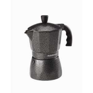   Cup Stovetop Espresso Maker, Charcoal Pebbled Finish