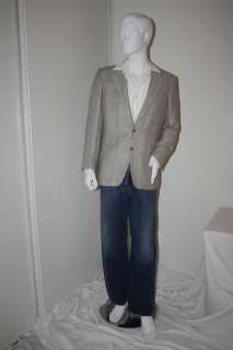 CANALI Men Tweed Blazer Suit Coat Dress Jacket 38/48  