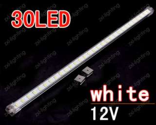 12V LED Rigid Strip Light Tube SMD 5050 Pure White Under Cabinet Lamp 