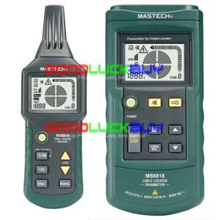 Mastech MS6818 Wire Cable Metal Pipe Locator Detector Tester
