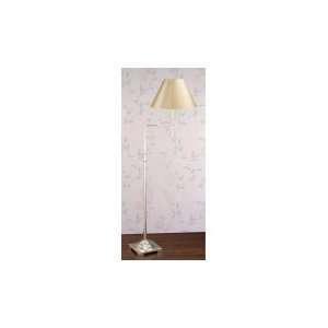  State Street Swing Arm Floor Lamp Shiny Silver