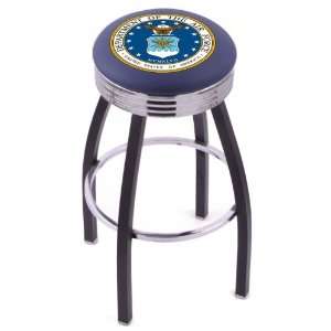Military United States Air Force Swivel Stool