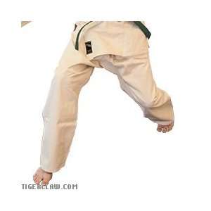  Judo Pants Single Weave With Drawstring Waist Sports 