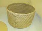   Princess 1940s 50s Round Woven Wicker Sewing Basket/Box Algonquin IL