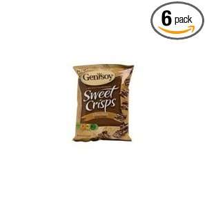 Genisoy Sweet Crisps, Chocolate, 3.5200 ounces (Pack of6)