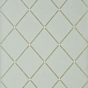  Trellis   Aqua Indoor Wallcovering 