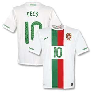  10 11 Portugal Away Jersey + Deco 10