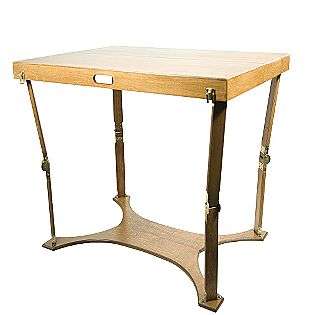 FOLDING PICNIC/PROJECT TABLE   LT WALNUT/OAK COLOR  SpiderLegs For the 