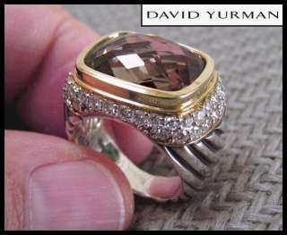 AUTHENTIC DAVID YURMAN NOBLESSE COLLECTION GEMSTONE & DIAMOND RING