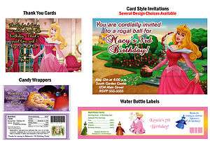 Princess Sleeping Beauty ~ Birthday Party Ticket Invitations, Supplies 