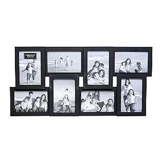 Tabletop Memories Black Collage Picture Frame with 8 Openings