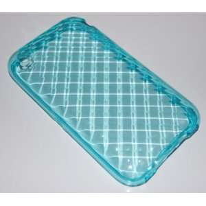  KingCase iPhone 3G & 3GS Diamond Pattern Case   Turquois 