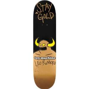 Toy Machine Romero Stay Gold Monster Skateboard Deck   8.0  