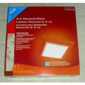   16 Square Fluorescent Lighting Fixture Case Pack 2