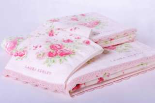 BEAUTIFUL LAURA ASHLEY TOWEL SETS FROM ENGLAND & JUST STRIKING PERFECT 