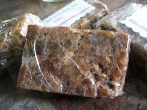 Raw African Black Soap from Ghana Authentic Unrefined  