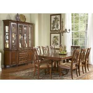  Liberty Furniture Cotswold Manor 8 Piece Dining Set 