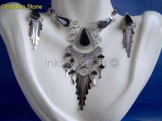100 Semi Precious Stones Necklace&Earrings PERU  50Sets  