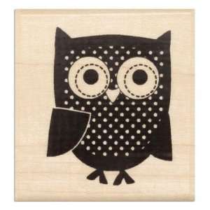  Hampton Art Wood Mounted Rubber Stamp Owl By The Each 
