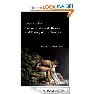 Universal Natural History and Theory of the Heavens Immanuel Kant 