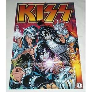 KISS Dark Horse Comics DHC Rock & Roll Music Group Promo PosterGene 
