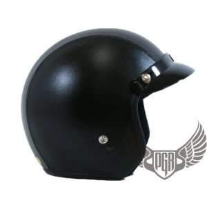 PGR 205 Retro Vintage Bobber Motorcycle Helmet DOT Approved (Small 
