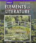 Elements of Literature 2000, Hardcover  
