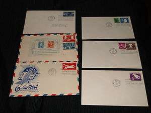 Covers and First Day of Issues Postal Stationery envelopes and 