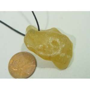  natural amber stone with 24 adjustable polish cotton cord 