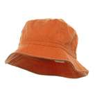 e4Hats Pigment Dyed Bucket Hat Orange