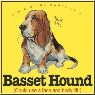 Proud Owner Of An Basset Hound Dog Breed Funny T Shirt S,M,L,XL,2X,3X 