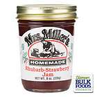Mrs Millers Authentic Amish Homemade Rhubarb Strawberry Jam 8 oz Jar