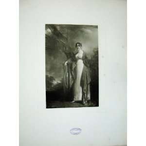   1901 Portrait Mrs Hamilton Kames Gallery Scotland Lady
