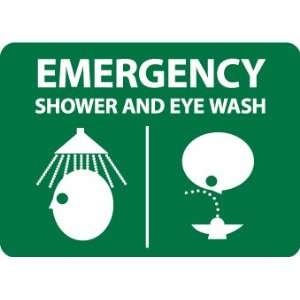 SIGNS EMERGENCY SHOWER AND EYE WASH