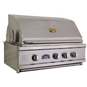  Sole Gourmet 30 Stainless Steel Luxury Gas Grill with 600 