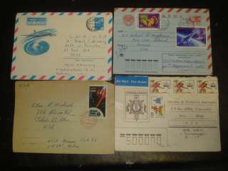  USSR CCCP space program olympic games Lenin lot of 19 postal history 