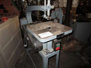 Delta 24 Scroll Saw Mdl 40 407 1/3HP 3PH Dual Voltage Motor on Stand 