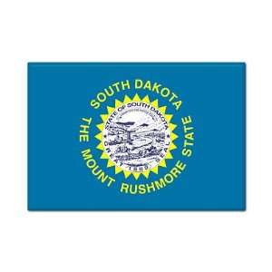 South Dakota State Flag Fridge Magnet