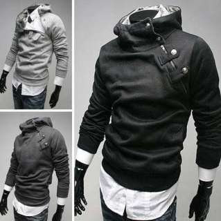New Fashion Coat Mens Jacket Slim Sexy Top Designed Hoody M L XL XXL 