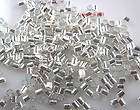 Lot 5000pc Crimps 1.5mm silver plated tube finding bead 5000.1.5