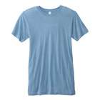   Mens 3.6 oz. Burnwood Burnout Short Sleeve T Shirt   STEEL BLUE   2XL